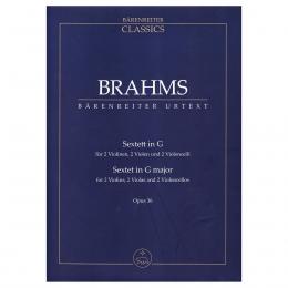 Brahms - Sextet In G Major Op.36 (Pocket Score)