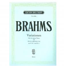 Brahms - Variationen Op.21 Nr.1 und Nr.2
