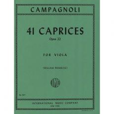 Campagnoli - 41 Caprices Op22