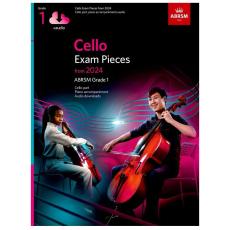 Cello Exam Pieces 2024, Score & Part, Grade 1 & Audio