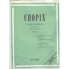 Chopin -  3 Ecossaisen.