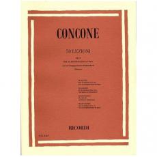 Concone  Joseph - 50 Lessons for Medium Voice Op. 9