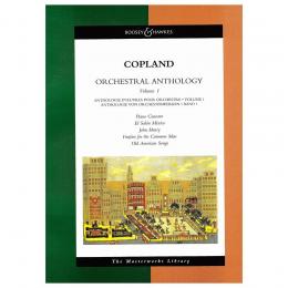Copland - Orchestral Anthology 1 (Full Score)