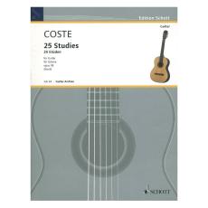Coste - 25 Studies for Guitar
