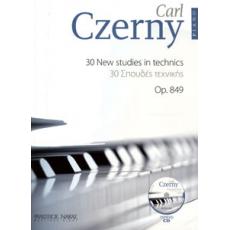 Czerny Carl - 30 New Studies in Technics Op.849 + CD