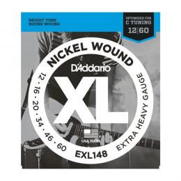 Daddario EXL148 Nickel Wound - 12-60