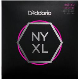 Daddario NYXL45130 Nickel Wound, 5-string, Long Scale - 45-130