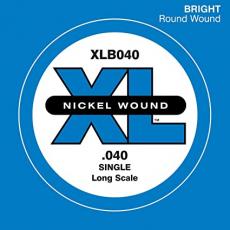 Daddario XLB040 Nickel Wound, Long Scale - .040