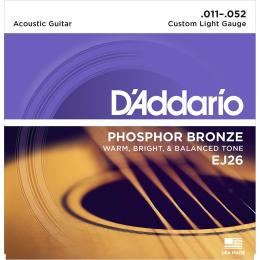 Daddario EJ26 Phosphor Bronze - 11-52