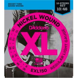 Daddario EXL150 Nickel Wound, 12-string - 10-46