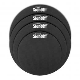 Evans SO-244 SoundOff Fusion Drum Mute Pack