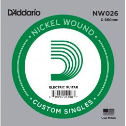 Daddario NW026 Nickel Wound - .026