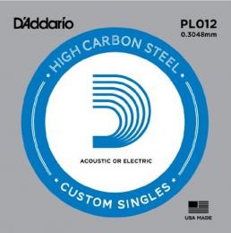 Daddario PL012 Plain Steel - .012