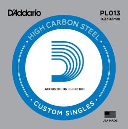 Daddario PL013 Plain Steel - .013