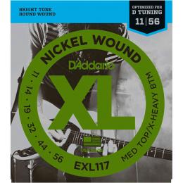 Daddario EXL117 Nickel Wound - 11-56