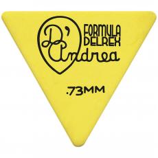 dAndrea RFL355 Delrex Large Triangle - Yellow, 0.73mm