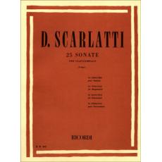Domenico Scarlatti - 25 Sonate per clavicembalo / Εκδόσεις Ricordi