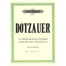Dotzauer - 113 Violoncello Etuden - Book II