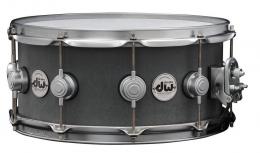 DW Concrete Snare Drum, Satin Chrome - 14