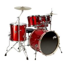 DS Drum DSX Studio - Candy Red Sparkle