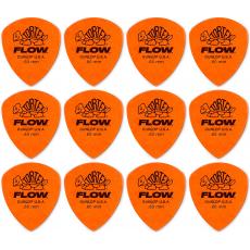 Dunlop Tortex Flow Pick - 0.60 mm, 12-pack