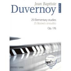 Duvernoy J.P-25 Βασικές σπουδές op.176 + CD