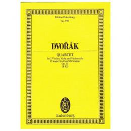 Dvorak - Quartet In Eb Major Op.51 (Pocket Score)