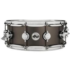 DW Collector's Series Satin Black Over Brass Snare - 14 x 5.5