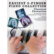 Easiest 5-finger Piano Collection - Classical Favourites