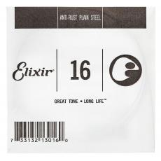 Elixir Anti-Rust Plain Steel - .016