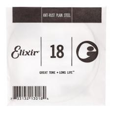 Elixir Anti-Rust Plain Steel - .018