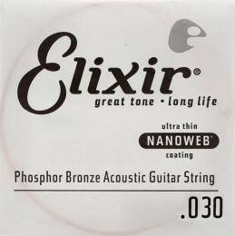 Elixir Nanoweb Phosphor Bronze .030