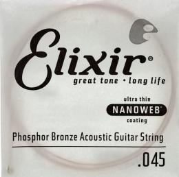 Elixir Nanoweb Phosphor Bronze .045