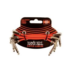 Ernie Ball 6401 Flat Ribbon Angled Red 7.5cm (3-Pack)