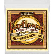 Ernie Ball 2043 Earthwood 80/20 Bronze - Silk and Steel, 13-56