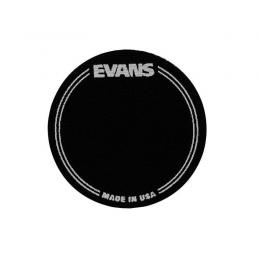 Evans EQPB1 Single Drum Patch - Black (Pair)