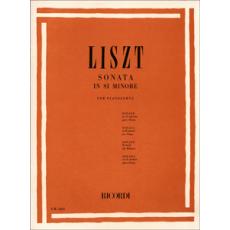 Franz Liszt - Sonata in Si minore per pianoforte / Εκδόσεις Ricordi