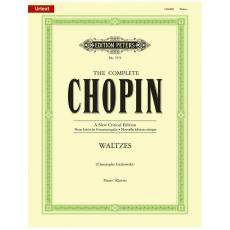 Frederic Chopin - Waltzes / Εκδόσεις Peters (Urtext)