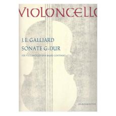 Galliard - Sonate in G Major for Violoncello & B.C.