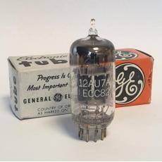 General Electric GE 12AU7A / ECC82 USA / NOS-NIB - Single