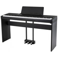 Gewa PP-3 Portable Piano with Stand - Black