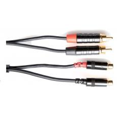 Gewa Pro Line VE10 Twin Cable - RCA male-RCA fem, 3m