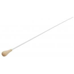 Gewa Baton - Wooden Handle, White - 41 cm 