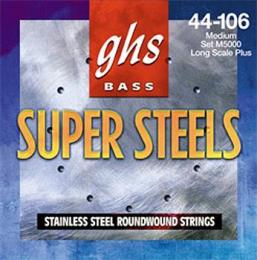 GHS 5M-STB Bass Super Steels, Medium