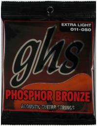 GHS S315 Phosphor Bronze, Extra-Light - 11-50