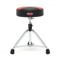 Gibraltar 9608RQPRB Professional Drum Throne - Red/Black