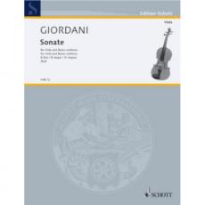 Giordani - Sonata Bb Major