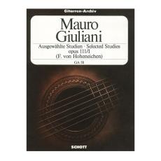 Giuliani - Selected Studies for Guitar  Op.111 (Book 1)