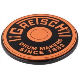 Gretsch Round Badge Practice Pad Orange - 12