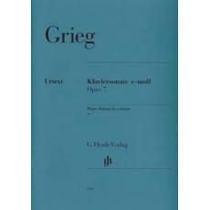 Grieg Sonata Emin op.7 /Εκδόσεις Henle Verlag- Urtext